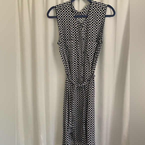 Gap polka dot shirt dress with tie belt and pockets - Picture 3 of 3